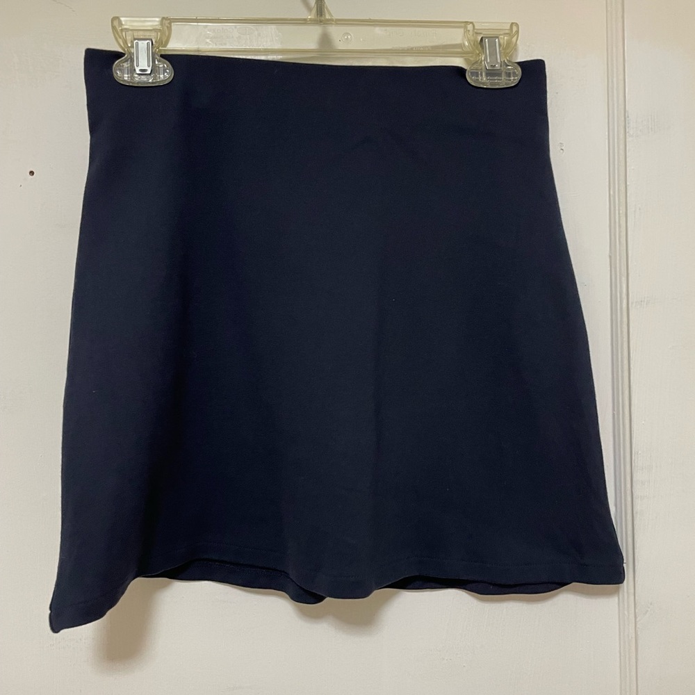 H&M Navy Blue Mini Skirt